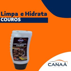 Limpa e hidrata couros