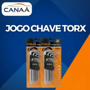 Jogo chave torx