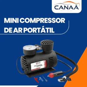 Mini compressor de ar portátil