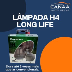 Lâmpada H4 Long Life