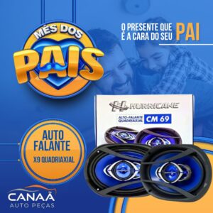 Auto Falante X9 Quadriaxial