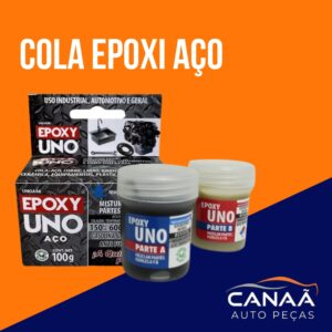 Cola Epoxi Aço