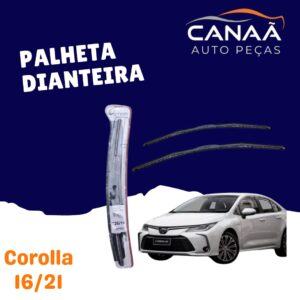 Palheta Dianteira Corolla 16/21