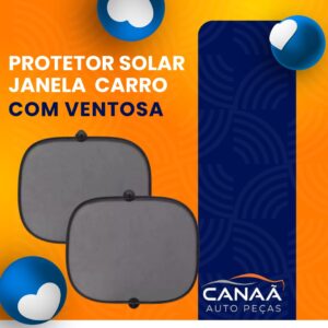 Protetor Solar Janela carro com Ventosa